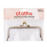 Застежка для сумки Zlatka "фермуар" 125х45 мм FER-16