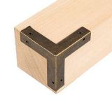 Фурнитура для шкатулок Mr. Carving "уголок" металл 2.9x2.9 см 4шт