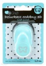 Дырокол фигурный DP Craft 3D 1,5 см Бабочка №38 JCDP-105-038