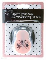 Дырокол фигурный угловой DP Craft 3в1 №2 Кружево JCDZ-211-002