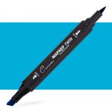 Маркер спиртовой Сонет Twin Brush, лазурно-голубой