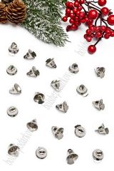Колокольчики 14 мм SF-7323, серебро 1шт
