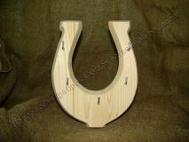 Ключница подкова сосна 20*2*25см арт.114.2