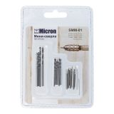 Мини-сверла Micron металлические, d от 0.5 до 2.5 мм