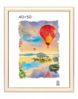 40х50 Ф/рамка пластиковая 600 белая 