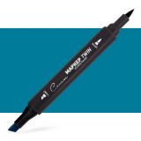 Маркер спиртовой Сонет Twin Brush, глубокий небесно-голубой