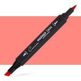 Маркер спиртовой Сонет Twin Brush, кораллово-розовый
