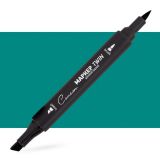 Маркер спиртовой Сонет Twin Brush, лесной зелёный