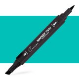 Маркер спиртовой Сонет Twin Brush, бирюзово-зелёный светлый