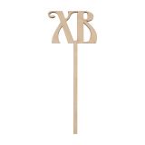 Заготовки для декорирования Mr. Carving Украшение "ХВ" фанера 6х15 см