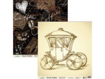 Бумага для скрапбукинга ScrapLike 30,5*30,5 см ВНН010, Воспоминания и ностальгия