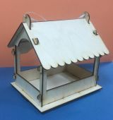 Кормушка четырёхсторонняя "Домик" 23*24см, Светлана