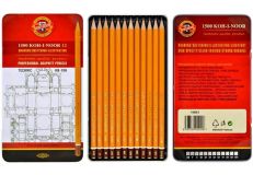 Карандаши чернографитные KOH-I-NOOR, набор 12 шт Technic (HB-10H) 1502012007PLRU