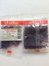 Бисер Zlatka 10г №0011AM сиреневый