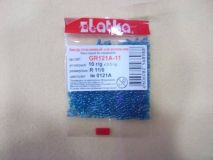 Бисер Zlatka 10г №0121A т. бирюзовый