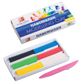 Пластилин детский Луч Классика 6 цветов 120г