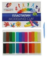 Пластилин детский Луч Классика 24 цвета 480г