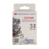Сепия Ладога светлая 3 мелка