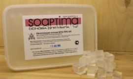 Мыльная основа SOAPTIMA базовая прозрачная непотеющая (БПОНП) 1 кг.