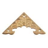 Фурнитура для шкатулок Mr. Carving "накладка" металл 4x4 см 4шт MMG-001