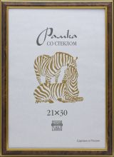 21х30 Ф/рамка пластиковая 301 (3925) коричневый