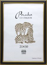 21х30 Ф/рамка пластиковая 308 (3946) черный
