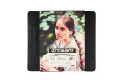 Набор акварельных карандашей Sketchmarker Портрет 24 цвета
