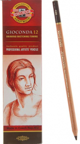 KOH-I-NOOR 8804 Сепия коричневая темная Gioconda, карандаш, L=175мм, =5,6мм, 1 шт