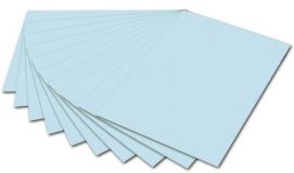 Бумага цветная Folia 50*70см 300 гр/м2 Голубой ледяной 1л 