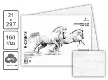 Бумага для пастели Палаццо 210х297 Snow (белоснежный) 160гр 1л