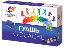 Набор гуаши Луч Классика 24 цвета по 20мл