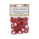 Декоративные элементы Blumentag Божья коровка 2,5см 1 шт