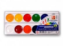 Акварель Луч Классика медовая 12 цветов пластик