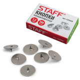 Кнопки канцелярские STAFF 12мм*100шт.
