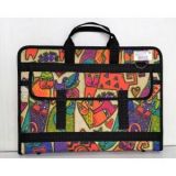 Папка на молнии А-2 Дизайн (650х470х40 мм)